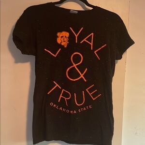Loyal & True Black and Orange Women’s T-Shirt